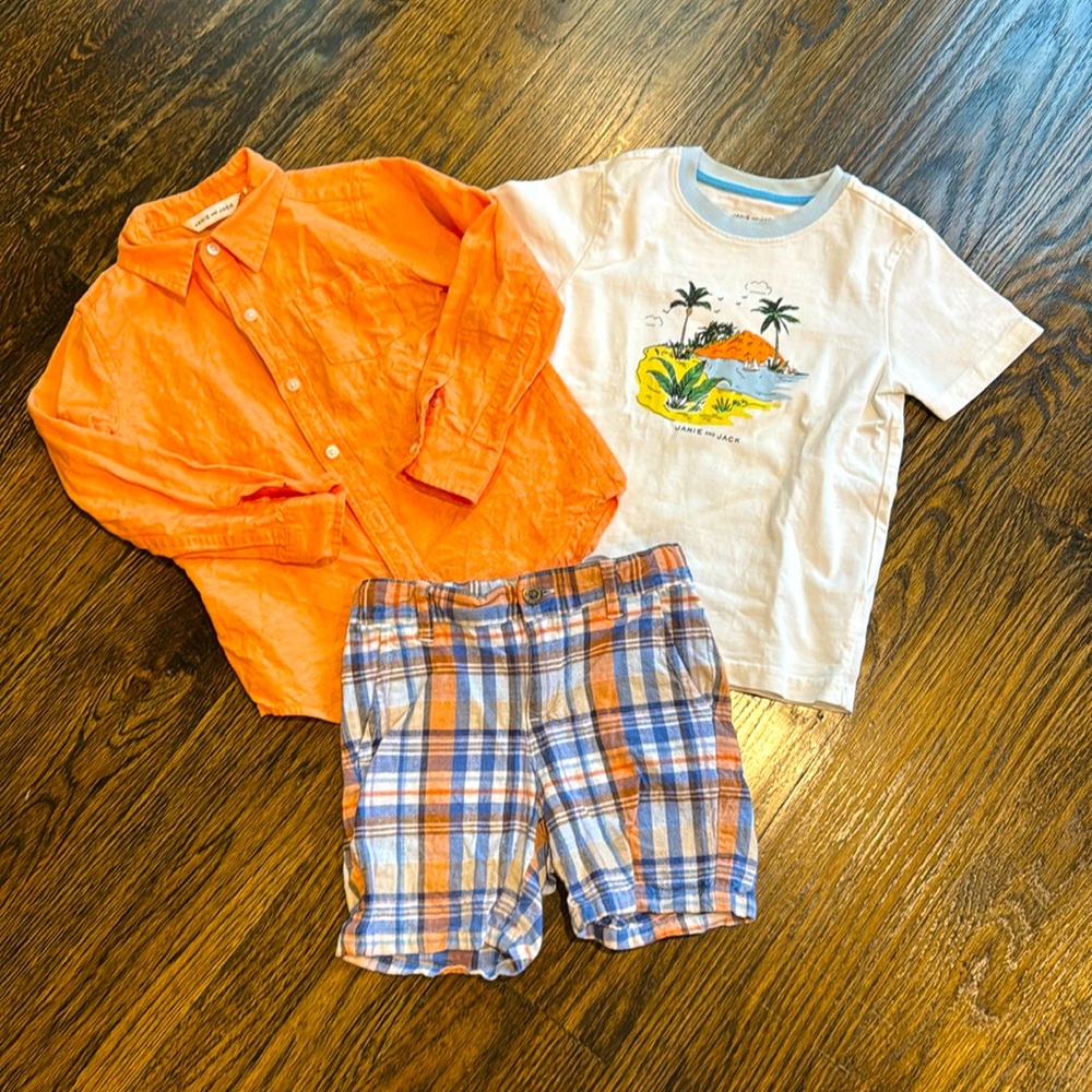J&J peach summer set